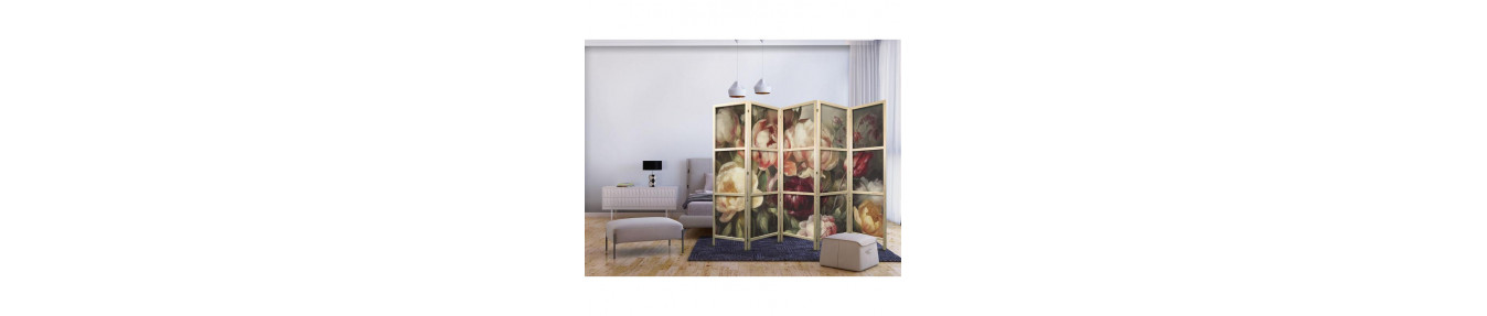 5-panel Room Dividers