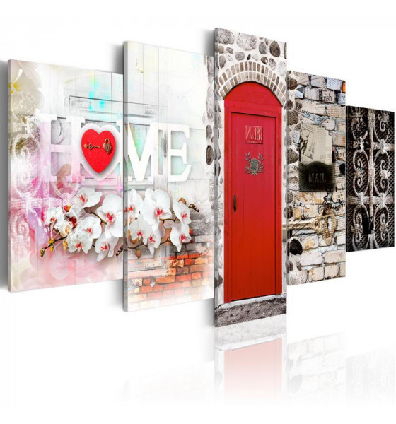 home - col cuore e la porta