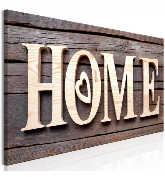 with the inscription home - various sizes