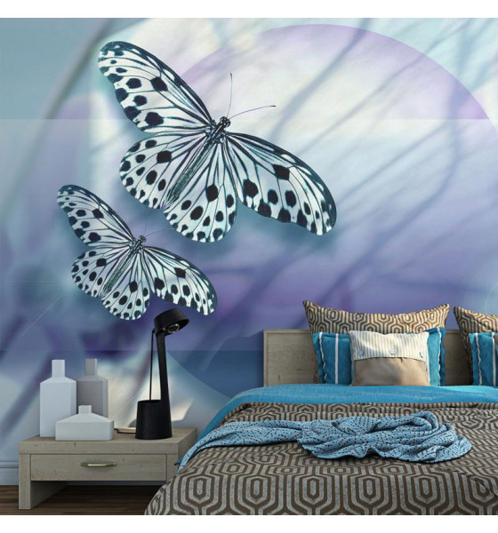 murais de parede com borboletas