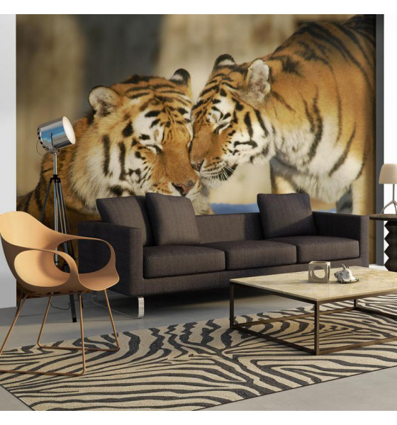 wall murals with tigers