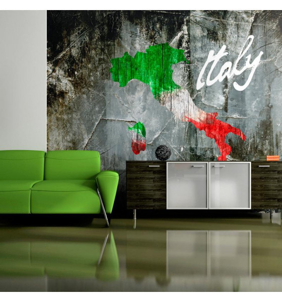 zemljevid italije in rima