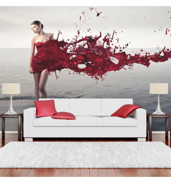 wall murals with women - mixed