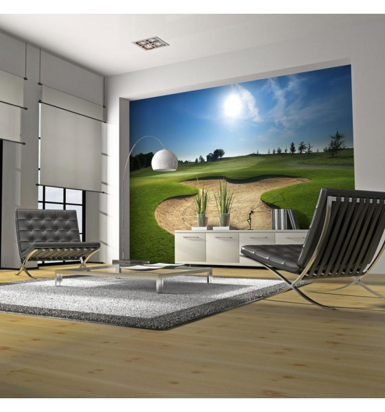 wall murals for golf players