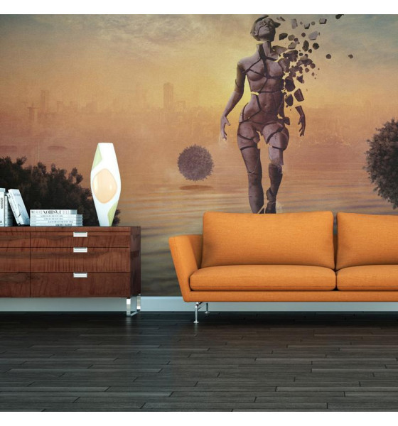 wall murals with aliens