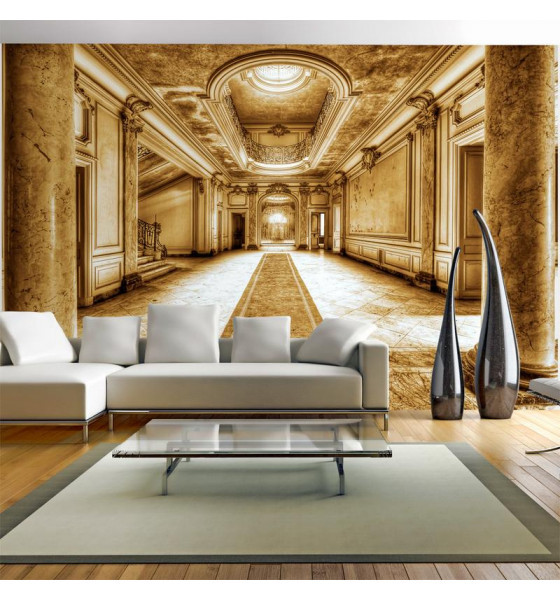 fotomurali nel corridoio elegante