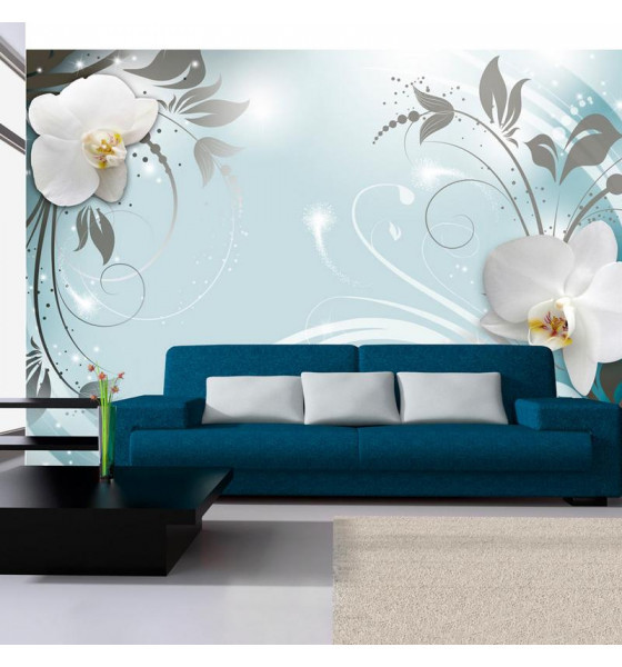 fotomurali con due orchidee