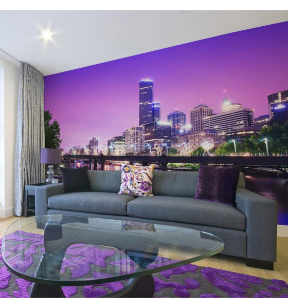 photo wall murals with Melbourne - Australia