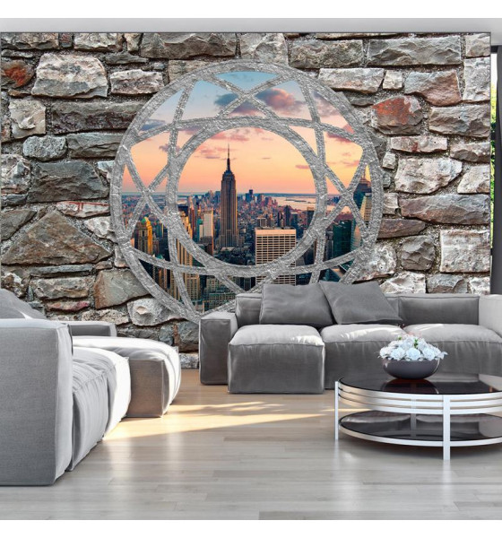 la finestra di pietra su New York