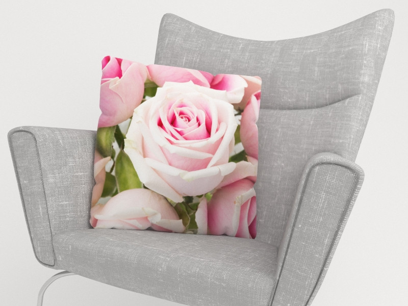 cushion covers - flowers - stones - wood - leaves