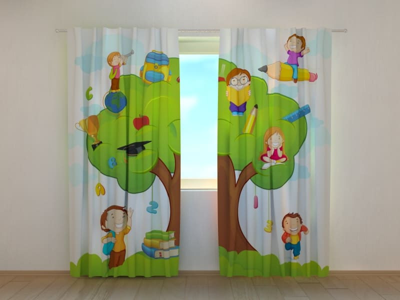 cortinas botánicas - Para niños