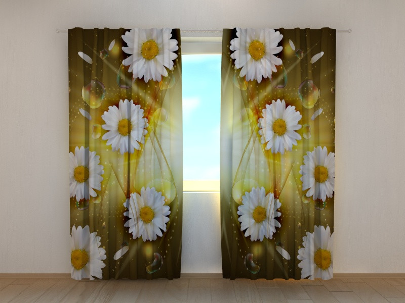 Curtains - Chamomile - Sunflower - Narcissus